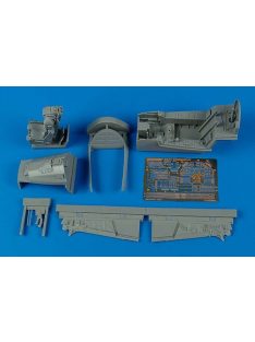 Aires - F-8E/H Crusader cockpit set für Trumpeter Bausatz