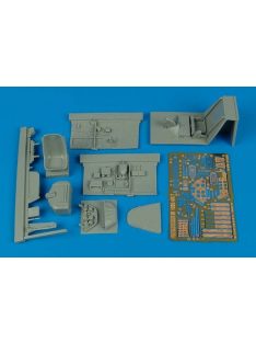 Aires - Bf 109E-4/E-7 cockpit set for Eduard