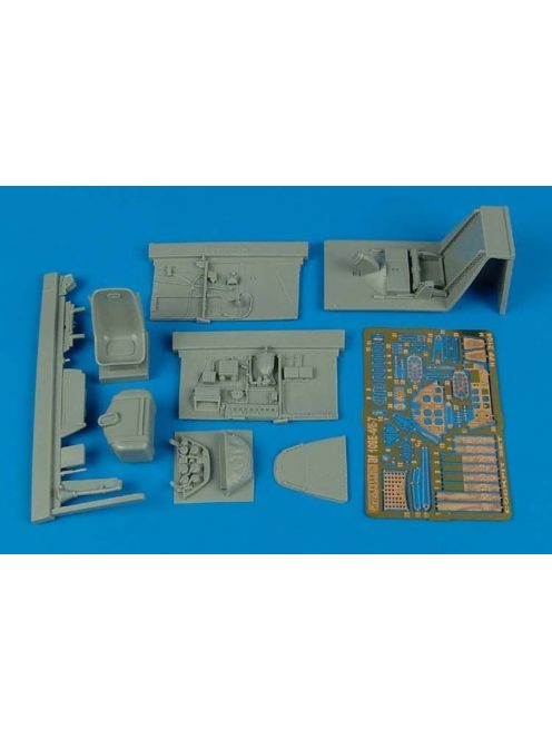 Aires - Bf 109E-4/E-7 cockpit set for Eduard