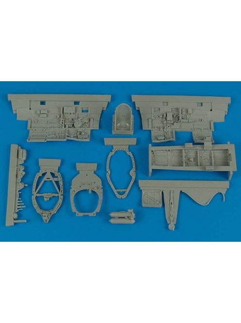 Aires - Spitfire Mk.IX cockpit set for Tamiya