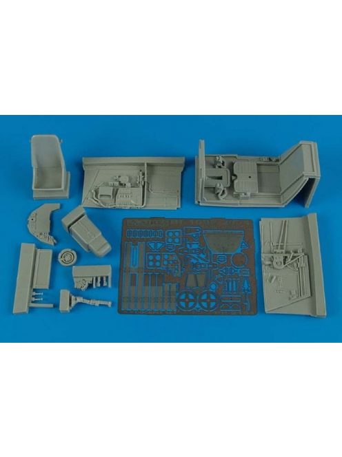 Aires - Bf 109F-2/F-4 early cockpit set (HAS)