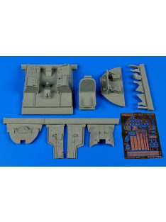 Aires - A-1H(AD-6) Skyraider cockpit set f.Trum