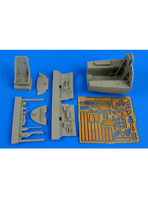 Aires - Me 163B Komet cockpit set for Meng