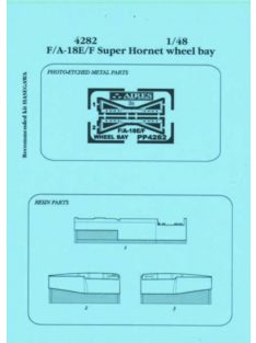 Aires - F/A-18E/F Super Hornet wheel bay for Hasegawa