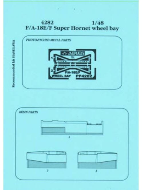 Aires - F/A-18E/F Super Hornet wheel bay for Hasegawa