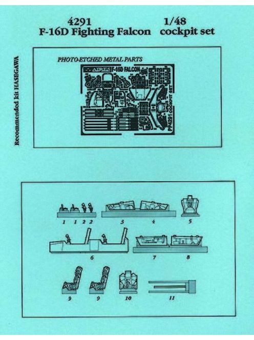 Aires - F-16D Fighting Falcon Cockpit Set