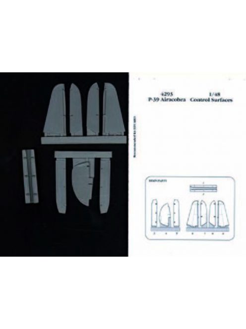 Aires - P-39 Airacobra control surfaces for Eduard