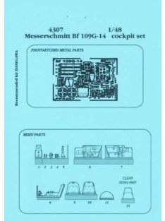 Aires - Bf 109G-14 Cockpit Set for Hasegawa