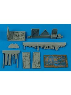   Aires - Hawker Typhoon Mk.IB car door Cockpit set for Hasegawa