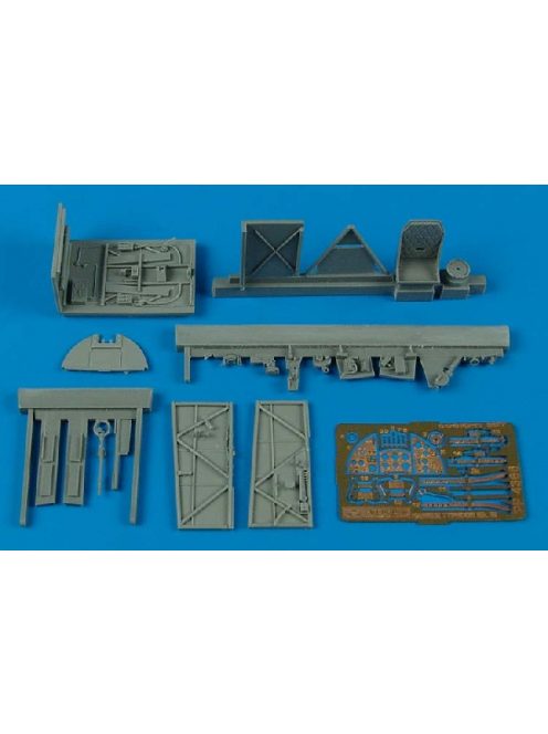 Aires - Hawker Typhoon Mk.IB car door Cockpit set for Hasegawa