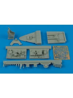 Aires - F6F-5 Hellcat cockpit set Für Eduard Bausatz