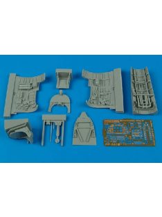 Aires - Spitfire Mk. V cockpit set for Hasegawa