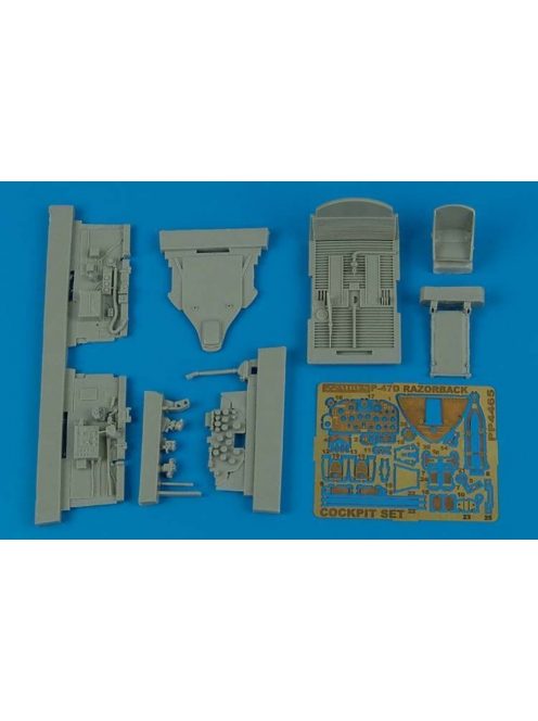 Aires - P-47D Razorback cockpit set (TAMIYA)