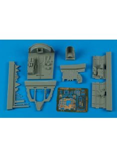 Aires - J2M3 Raiden cockpit set for Hasegawa