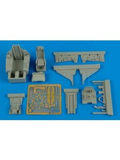 Aires - F-100C Super Sabre-early cockpit set TRU