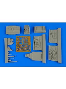 Aires - P-40M Kitty Hawk cockpit set f.HobbyBoss