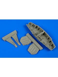 Aires - P-51D Mustang wheel bay for Hobby Boss