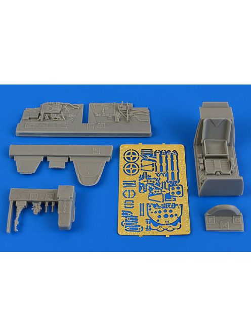 Aires - Bf 109G-6 (early) cockpit set f.Eduard