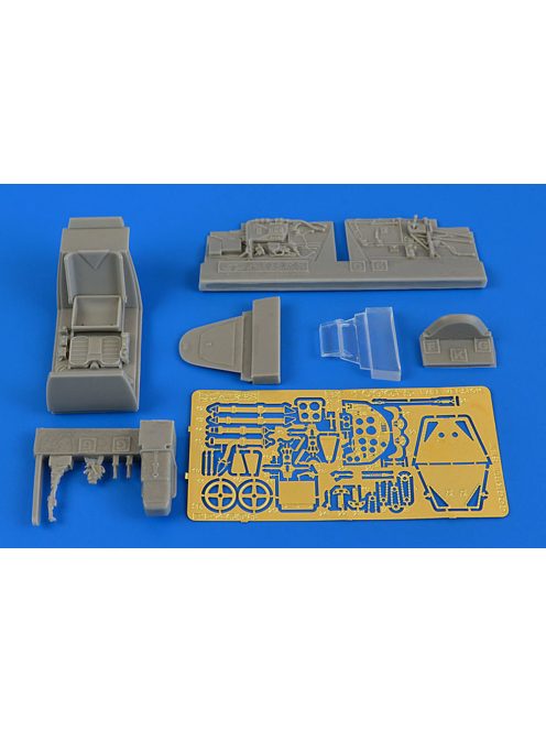 Aires - Bf 109G-5 (late)cockpit set f. Eduard