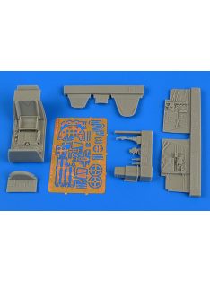 Aires - Bf 109F-2/F-4 cockpit set f.Eduard