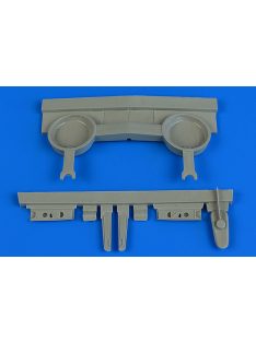 Aires - P-40B wheel bay for Airfix