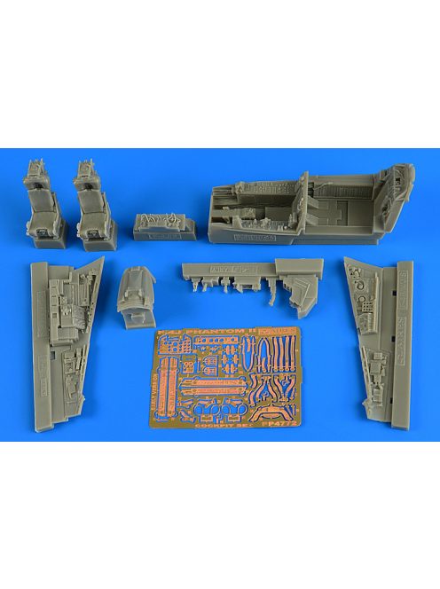 Aires - F-4J Phantom II(early v.)Cockpit set for Zoukeimura