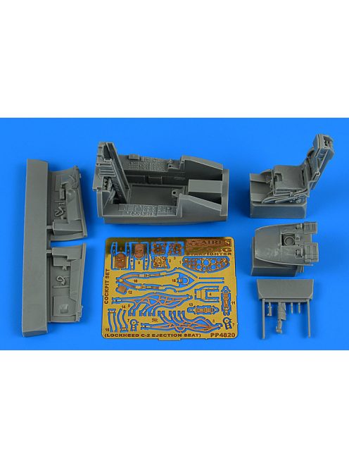 Aires - F-104G Starfighter cockpit set (C-2 ej. seat) for Kinetic