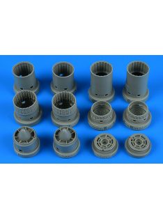 Aires - F-4B Phantom II exhaust nozzles for TAMIYA