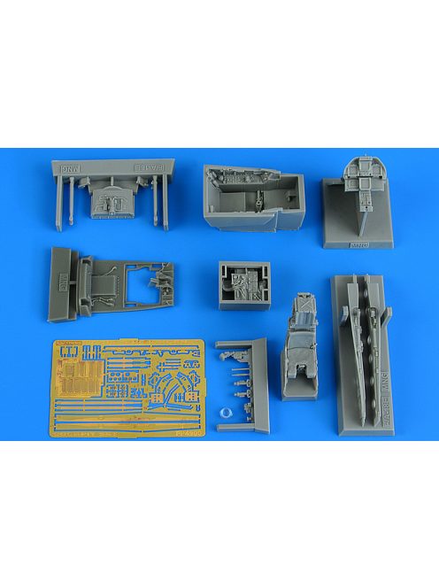 Aires - 1/48 F/A-18E Super Hornet cockpit set for MENG kit