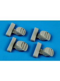 Aires - Harrier FRS.1 exhaust nozzles for Airfix