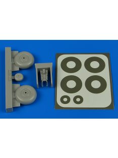 Aires - Wellington wheels & Paint masks (early) for Airfix