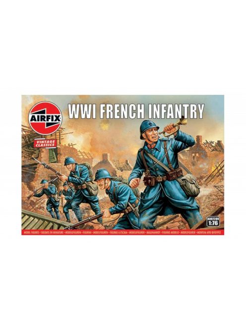 Airfix - WWI French Infantry, Vintage Classics