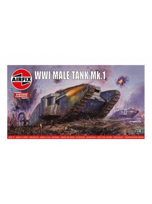 Airfix - WWI "Male" Tank Mk.I,Vintage Classics