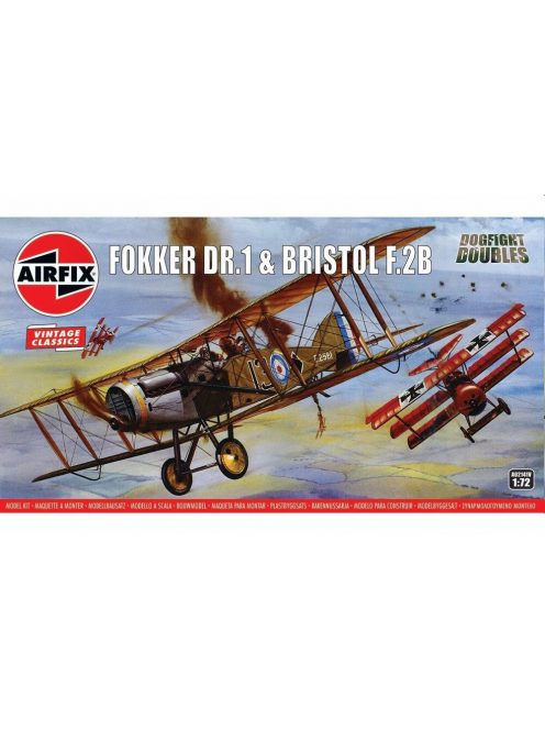 Airfix - Fokker DR1 Triplane & Bristol Fighter Dogfight Double