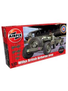 Airfix - Willys Jeep, Trailer & 6PDR Gun