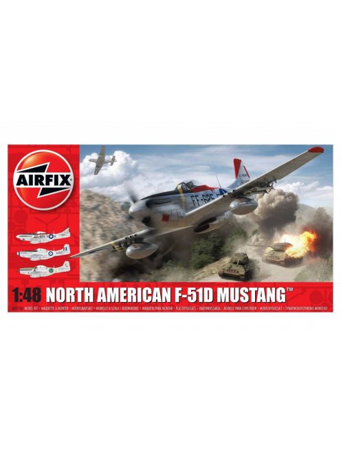 Airfix - North American F51D Mustang