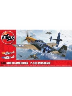 Airfix - North American P51-D Mustang Filletless Tails