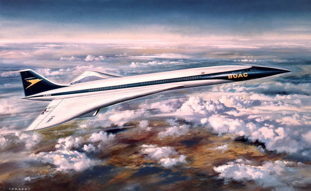 Airfix - Concorde Prototype Boac - Hobby Chest