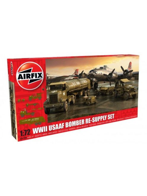 Airfix - USAAF 8TH Airforce Bomber Resupply Set