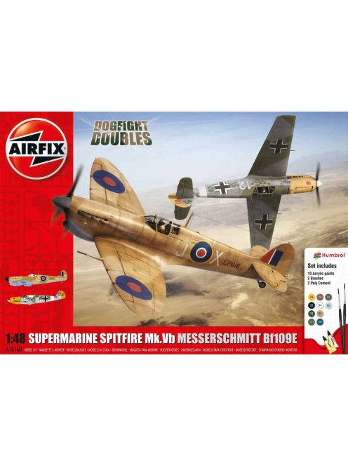 Airfix - Supermarine Spitfire Mkvb Messerschmitt