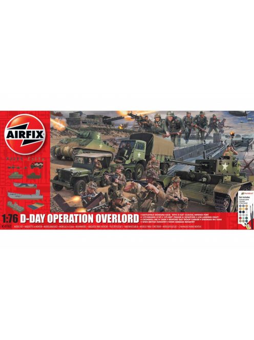 Airfix - D-Day 75Th Anniversary Operation Overlor Gift Set