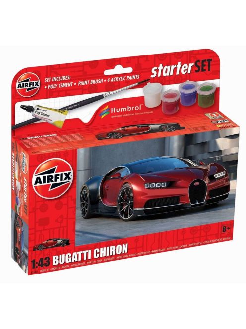 Airfix - Small Starter Set NEW Bugatti Chiron