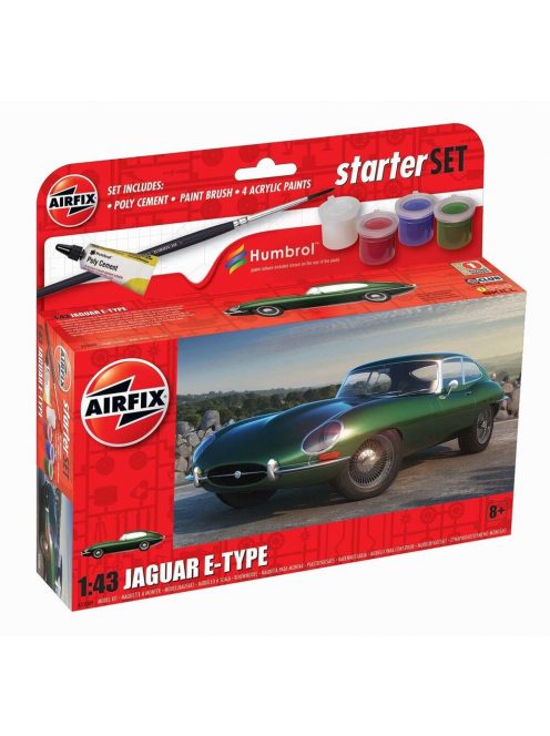 Airfix - Small Starter Set Jaguar E-Type