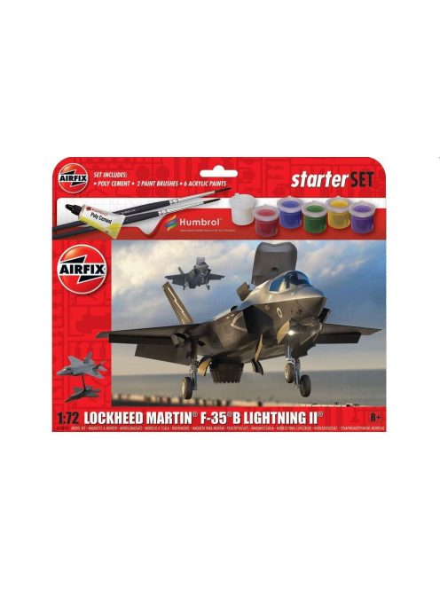 Airfix - Starter Set - Lockheed Martin F-35B Lightning II