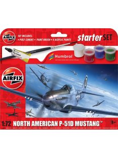 Airfix - Starter Set - North American P-51D Mustang