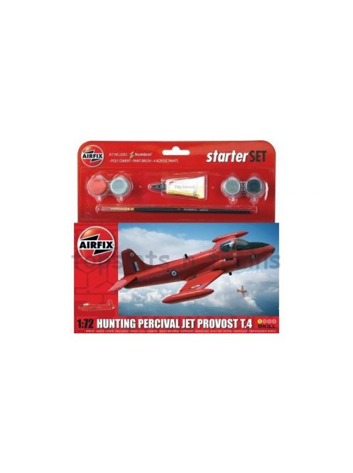 Airfix - Small Starter Set-Hunting Percival Jet Provost T3