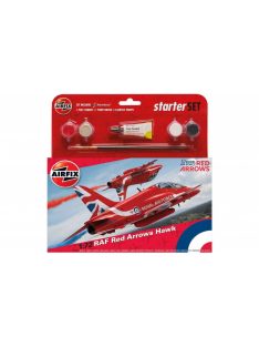 Airfix - Medium Starter Set - RAF Red Arrows Hawk