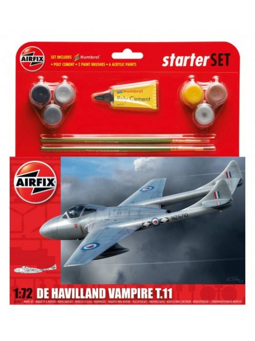 Airfix - DH Vampire TII Starter Set