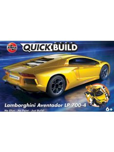   Airfix - QUICKBUILD Lamborghini Aventador - Yellow - Snap-fit