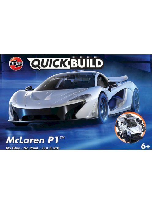 Airfix - QUICKBUILD McLaren P1 - White - Snap-fit